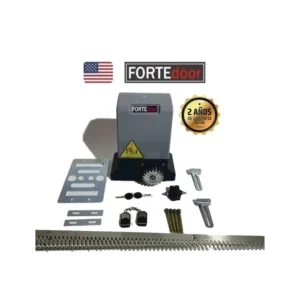 KIT MOTOR DE GARAJE PUERTA CORREDIZA 600KG – FORTEDOOR AMERICANO