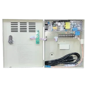Fuente de poder para control de acceso 5 amp + Batería de 7 A