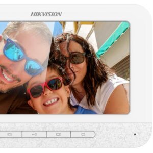 Monitor DS-KH2220 y frente de calle DS-KB2411-IM