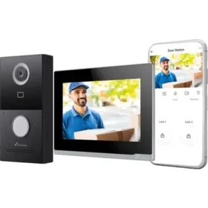 Videoportero IP HD con Pantalla Táctil y Audio  Bidireccional