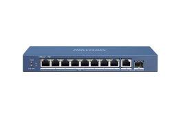 Switch Gigabit PoE+ 8 Puertos con Gestión Nube | HikVision